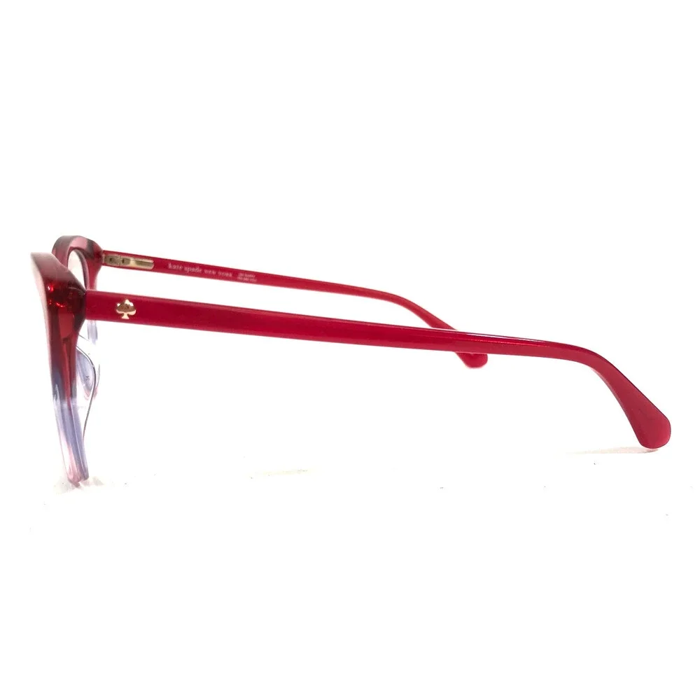 Kate Spade Eyeglasses Frames LAYLANI 3ZJ Pink Fade Butterfly Full Rim 51-18-140